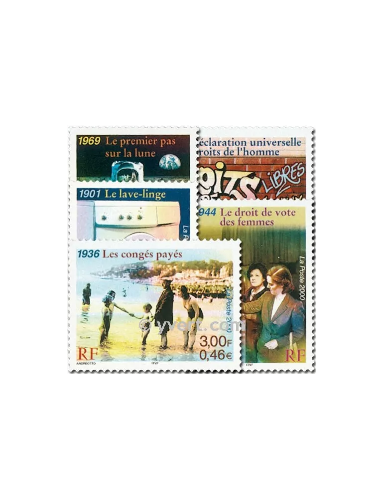 n° 3351/3355 - Timbre France Poste