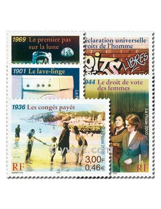 n° 3351/3355 - Timbre France Poste