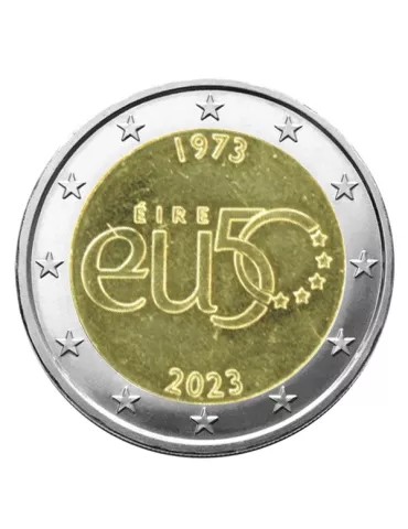 2 EURO COMMEMORATIVE 2023 : IRLANDE (50 Ans de l´adhésion à l´UE)