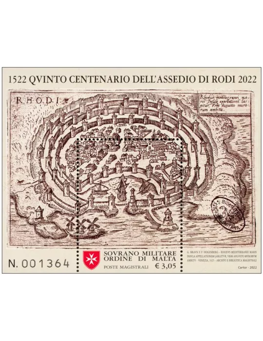 n° F1664 - Timbre ORDRE de MALTE Poste