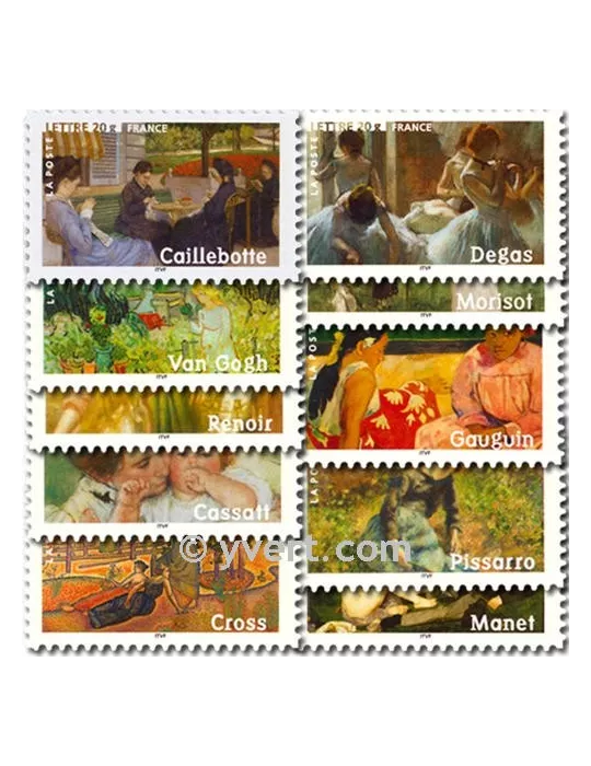 n° 3866/3875 - Timbre France Poste (BC3866)