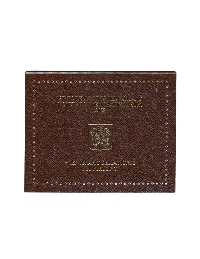 BU : 2 EURO COMMEMORATIVE 2023 : VATICAN (500 ans de la Mort de Le Pérugin)