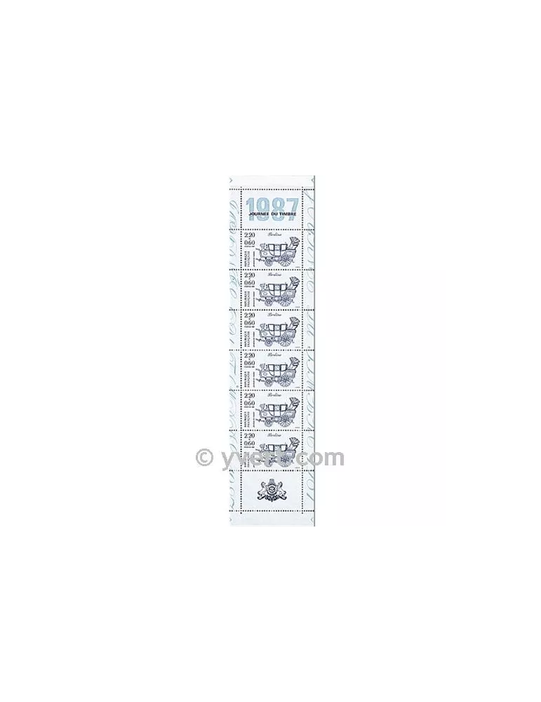 n° BC2469A - Timbre France Carnets Journée du Timbre