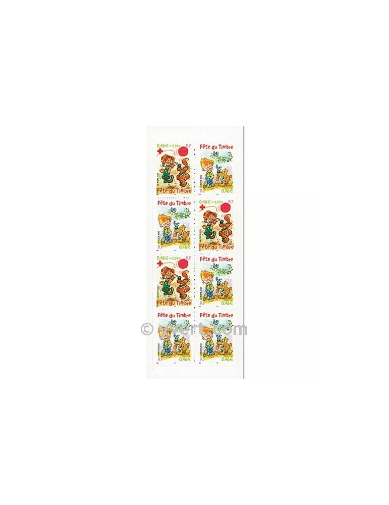 n° BC3467a - Timbre France Carnets Journée du Timbre