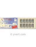 n° 2001 - Timbre France Carnets Croix Rouge (1952)