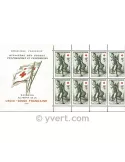 n° 2004 - Timbre France Carnets Croix Rouge (1955)