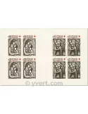 n° 2010 - Timbre France Carnets Croix Rouge (1961)