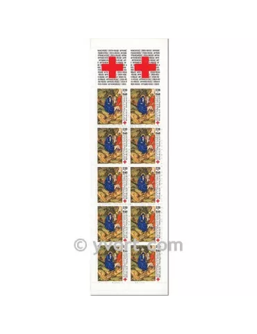 n° 2036 - Timbre France Carnets Croix Rouge (1987)