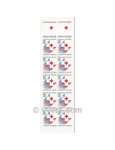 n° 2037 - Timbre France Carnets Croix Rouge (1988)