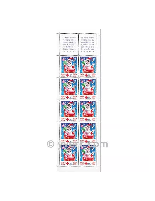 n° 2050 - Timbre France Carnets Croix Rouge (2001)