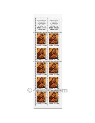 n° 2053 - Timbre France Carnets Croix Rouge (2004)