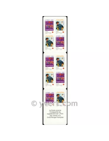 n° 2056 - Timbre France Carnets Croix Rouge (2007)