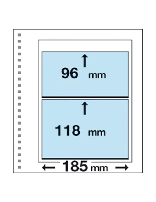 Recharges CK11 : 2 poches (96x185mm et 118x185 mm) - MARINI®