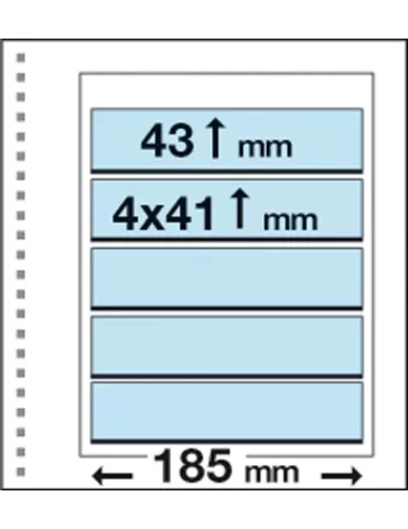 Recharges CK23 : 5 bandes (4x41x185mm et 43x185mm) - MARINI®