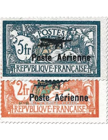 n° 1/2 - Timbre France Poste aérienne