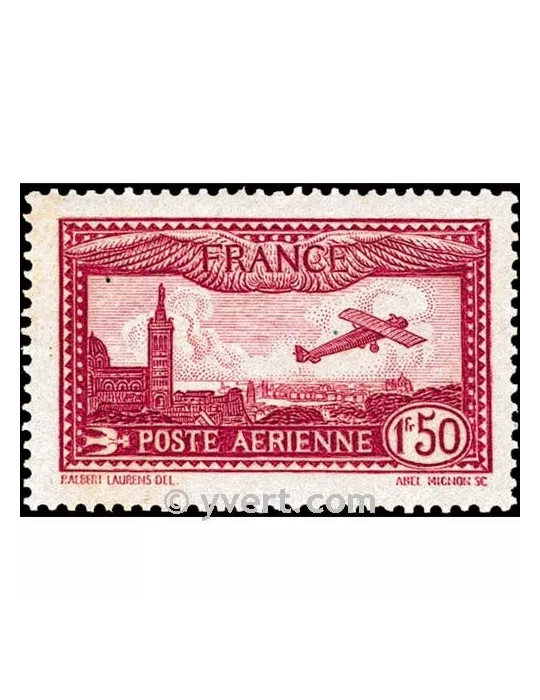 n° 5 - Timbre France Poste aérienne