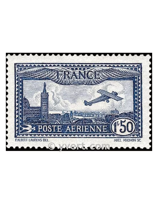 n° 6 - Timbre France Poste aérienne