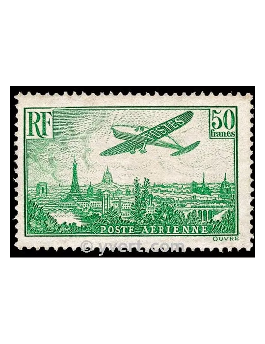 n° 14 - Timbre France Poste aérienne