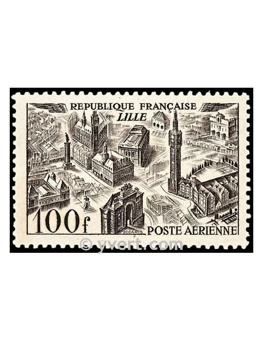 n° 24 - Timbre France Poste aérienne