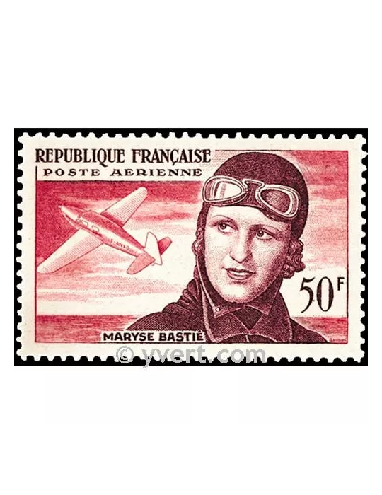 n° 34 - Timbre France Poste aérienne