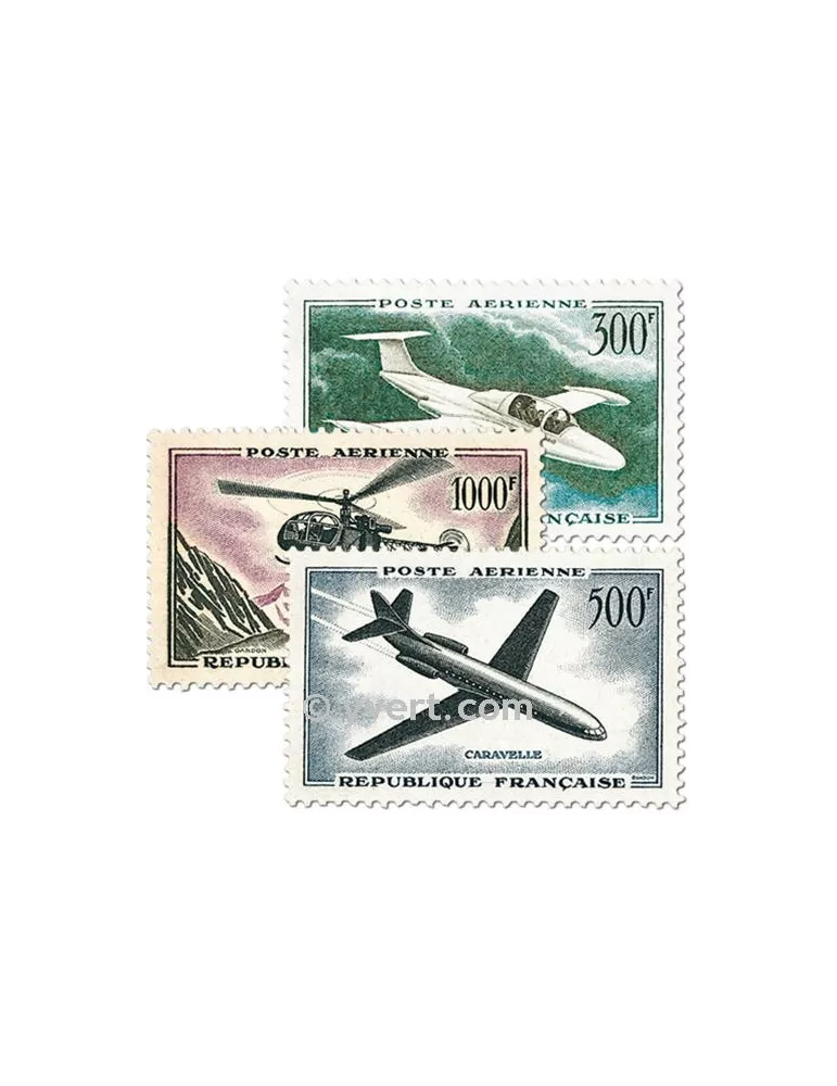 n° 35/37 - Timbre France Poste aérienne