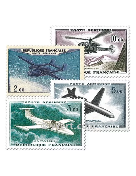 n° 38/41 - Timbre France Poste aérienne