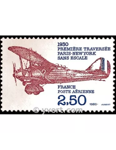 n° 53 - Timbre France Poste aérienne