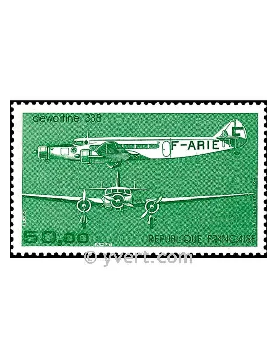 n° 60 - Timbre France Poste aérienne