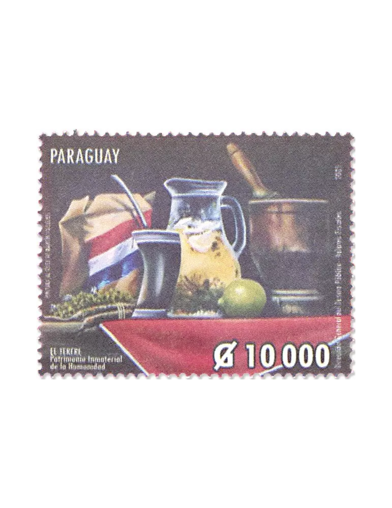 n° 3318 - Timbre PARAGUAY Poste