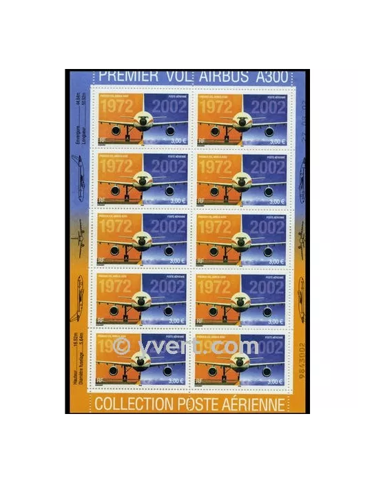 n° F65a - Timbre France Poste aérienne