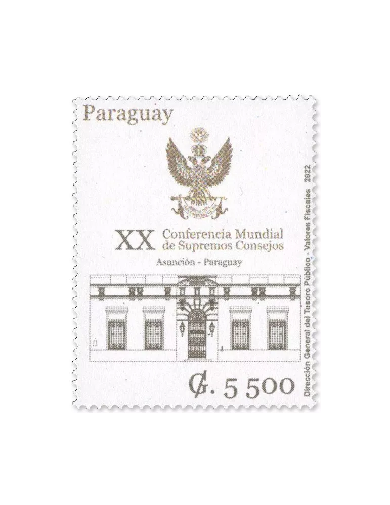 n° 3332 - Timbre PARAGUAY Poste