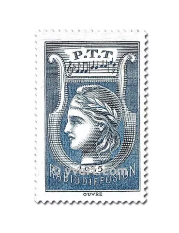 n° 1 - Timbre France Radiodiffusion