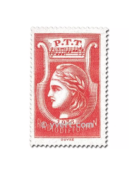 n° 2 - Timbre France Radiodiffusion