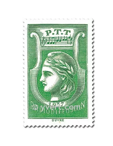n° 3 - Timbre France Radiodiffusion
