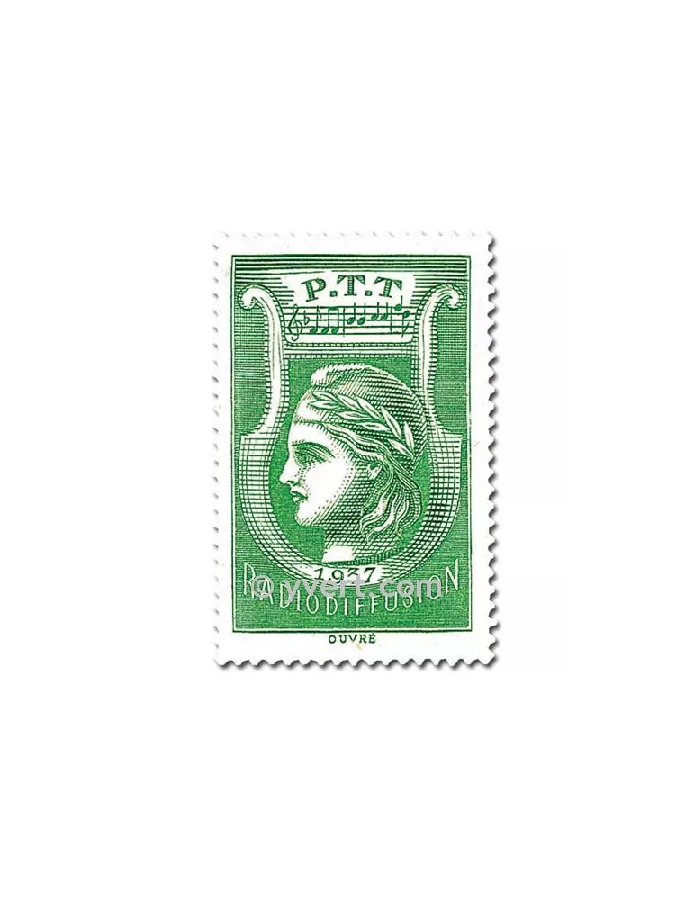 n° 3 - Timbre France Radiodiffusion