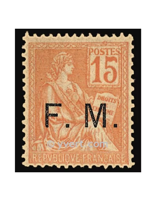 n° 1 - Timbre France Franchise