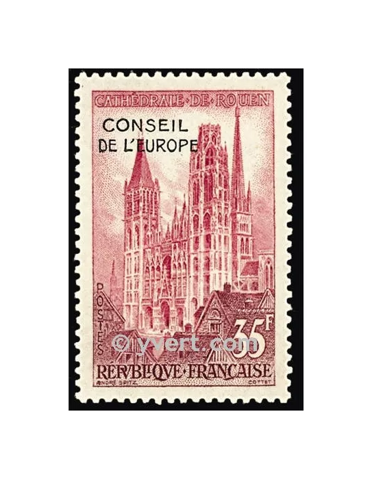 n° 16 - Timbre France De service