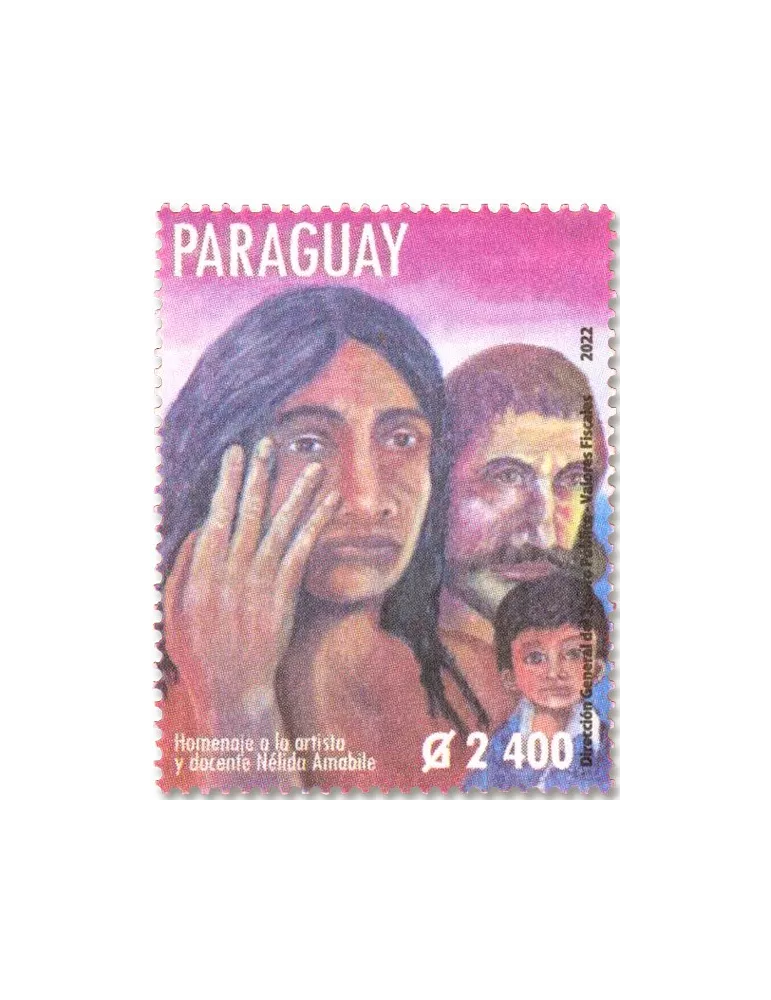 n° 3336 - Timbre PARAGUAY Poste