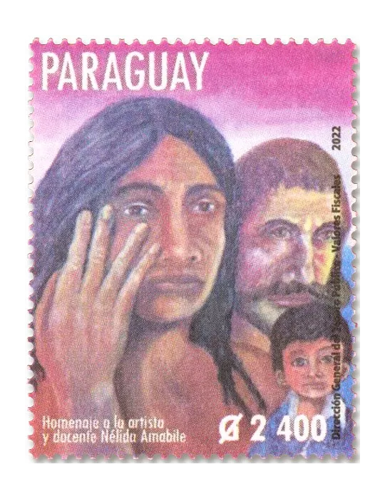 n° 3336 - Timbre PARAGUAY Poste