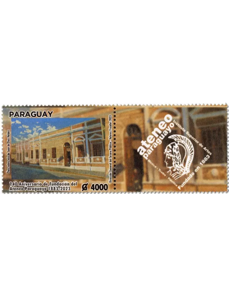 n° 3342 - Timbre PARAGUAY Poste