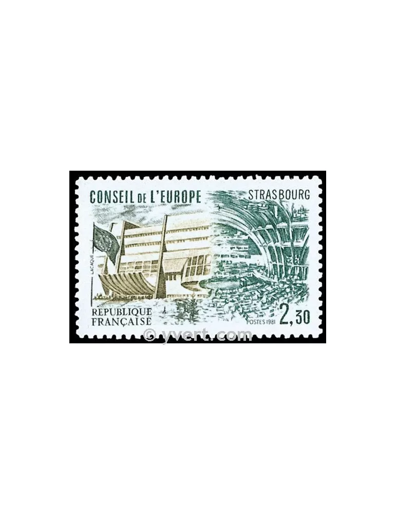 n° 67 - Timbre France De service