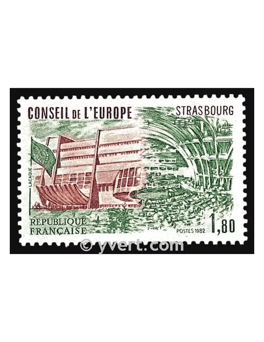 n° 73 - Timbre France De service