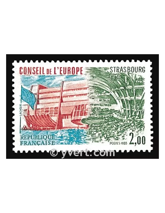 n° 77 - Timbre France De service