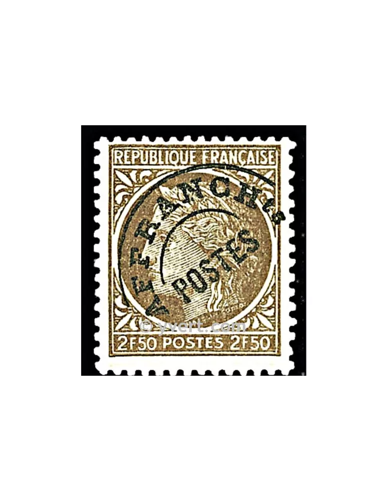 n° 93 - Timbre France Préoblitérés