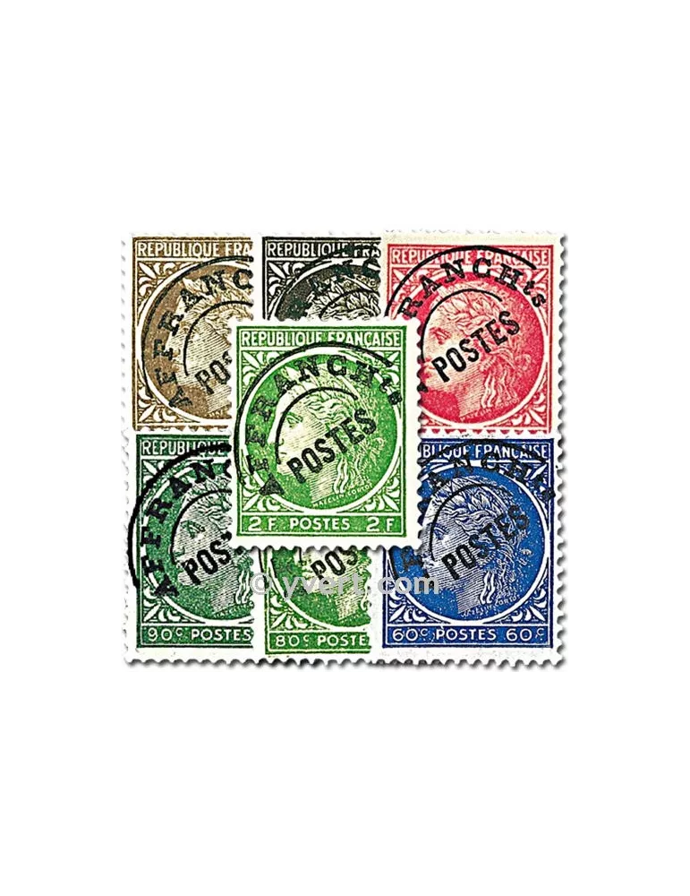 n° 87/93 - Timbre France Préoblitérés
