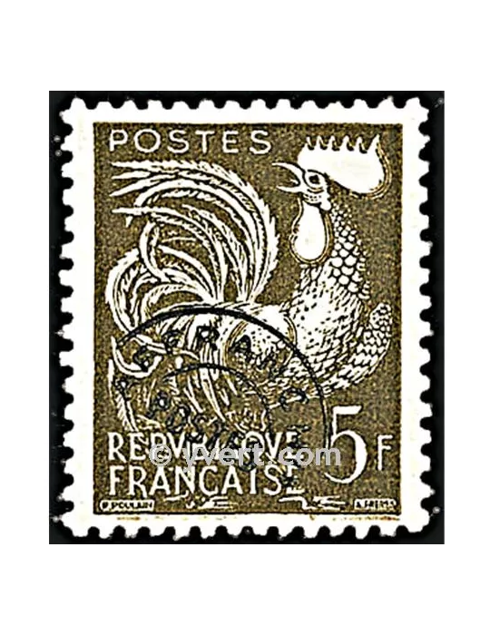 n° 107 - Timbre France Préoblitérés