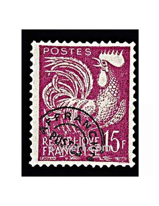 n° 112 - Timbre France Préoblitérés