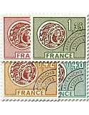 n° 134/137 - Timbre France Préoblitérés