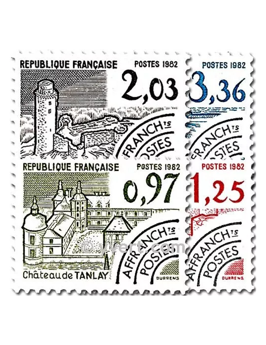 n° 174/177 - Timbre France Préoblitérés