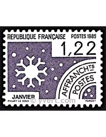 n° 186 - Timbre France Préoblitérés